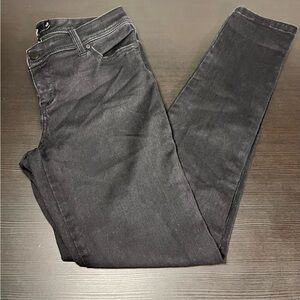 Torrid Denim Black/Gray Skinny Jeans Sz 12